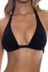 Luli Fama Wavy Baby Triangle Halter Top